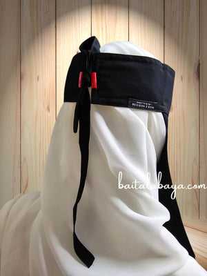 Bedoon Essm Niqab With Tie Back Charm