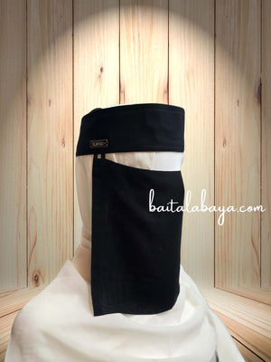 Karaz Short Double Elastic Sides Niqab