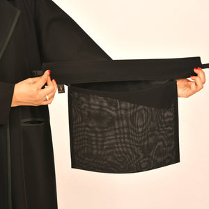 Hawraa Buckel Clip Niqab With Elastic Sides