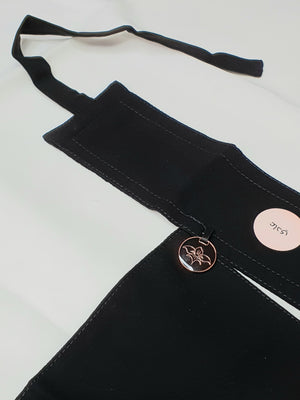 Round Flower Logo Niqab - BAIT AL ABAYA