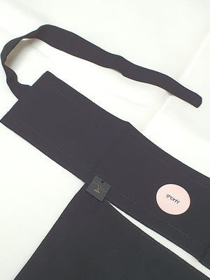 Short Niqab With Square Logo - BAIT AL ABAYA