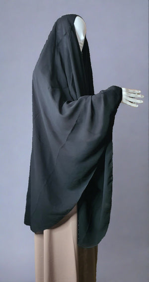 Bedoon Essm Chiffon Khimar