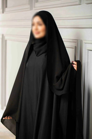 Darlena Chiffon Open Khimar