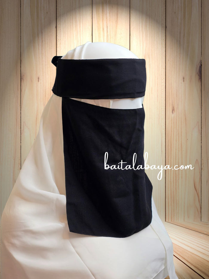 Bedoon Essm Short Flap Niqab