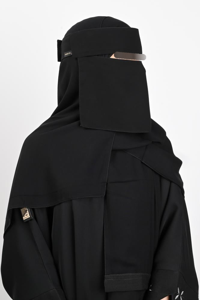 Haraer Velcro Double Elastic Flap Niqab S/M/L