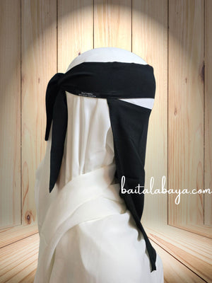 Bedoon Essm Niqab Wide Tie Backs