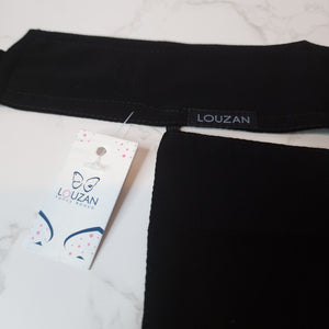 Louzan Short Elastic Badge Logo Niqab