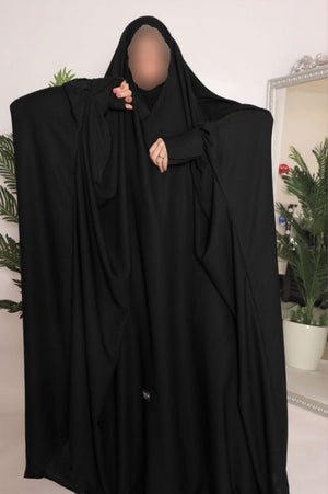 Quarter Sleeves Saudi Jilbab
