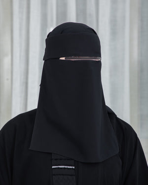 Long Plain Flap Niqab