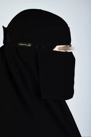 Haraer Velcro Double Elastic Niqab S/M/L