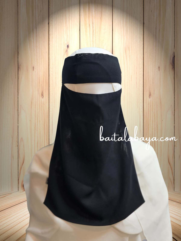 Karaz Stitched Sides Niqab