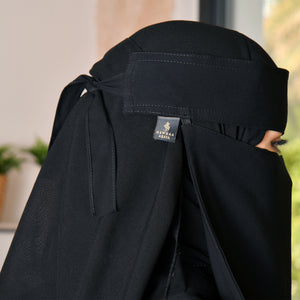 Hawraa Long Single Elastic Sides Niqab