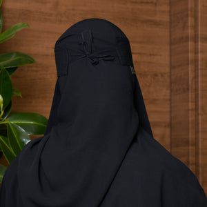 Hawraa Short Single Elastic Sides Niqab