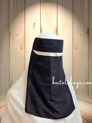Bedoon Essm Velcro Elastic Niqab