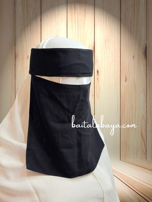 Bedoon Essm Short Flap Niqab