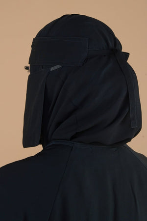 Haraer Short Slant Elastic Niqab