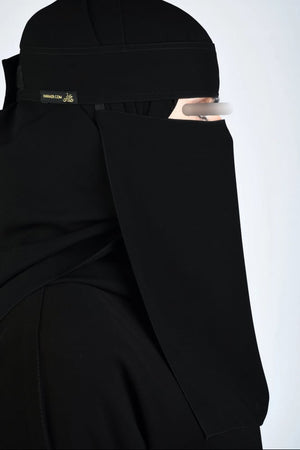 Haraer Velcro Single Elastic Niqab S/M/L