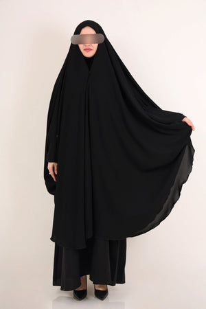 Sharqiaa Large Chiffon Khimar