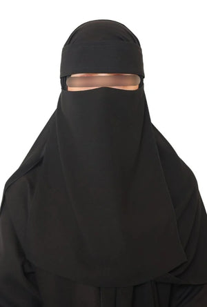 AL HIJAB Tie Back Charm Niqab