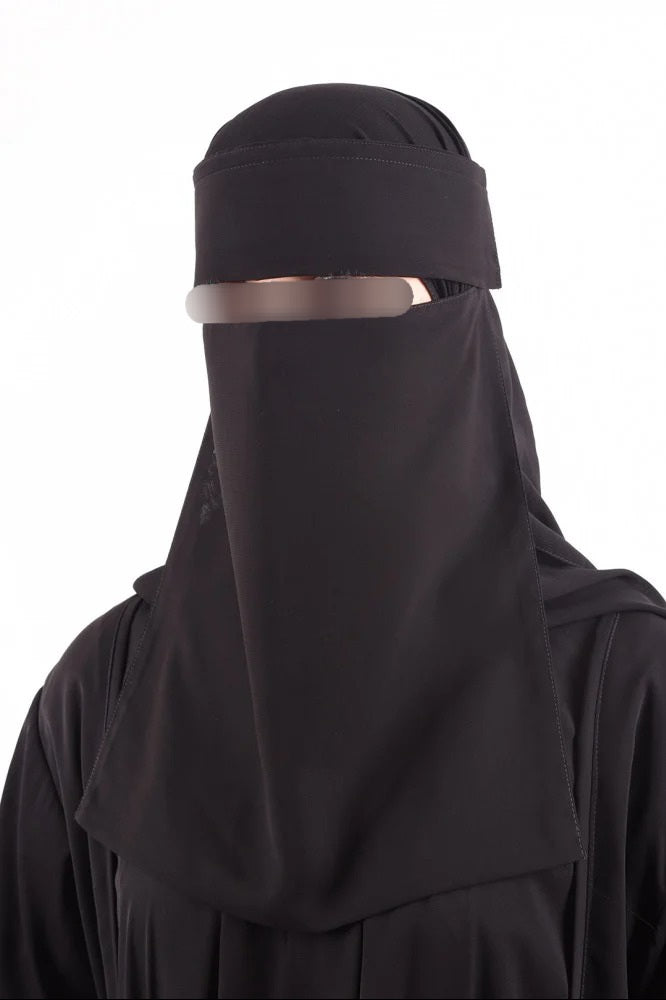 Shader Flap Long Elastic Niqab