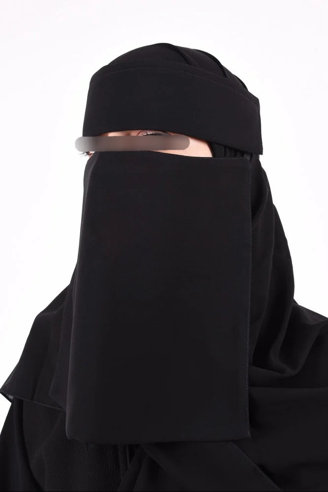 Shader Plain Flap Niqab