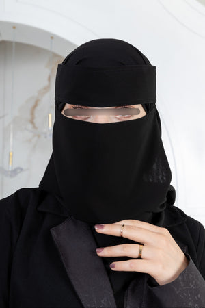 Short Plain Niqab