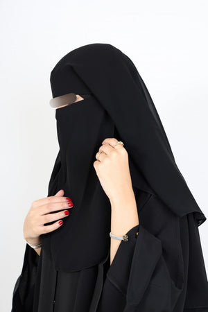 Sharqiaa Two Layer Extra Large Niqab