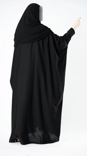 Darlena Saudi Shoulder Jilbab Farasha Set