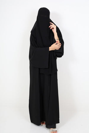 Sharqiaa Two Layer Extra Large Niqab