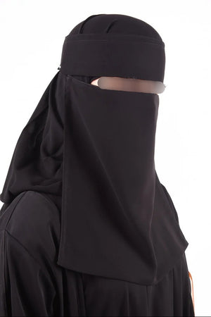 Shader Flap Long Elastic Niqab