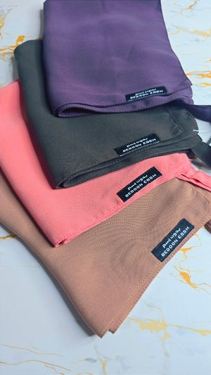Bedoon Essm Colours Half Niqab