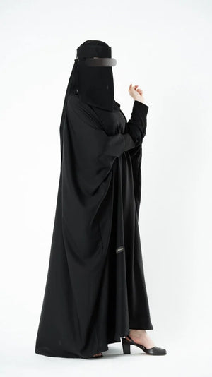 Darlena Saudi Shoulder Jilbab Farasha Set