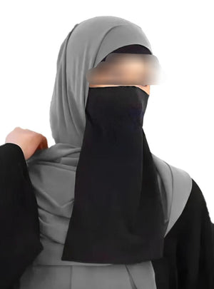 Bedoon Essm Tie Backs Half Niqabs