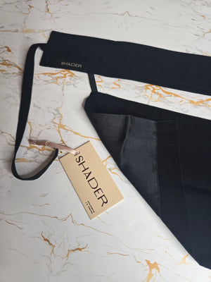Shader Lined Extra Short Slant Elastic Niqab