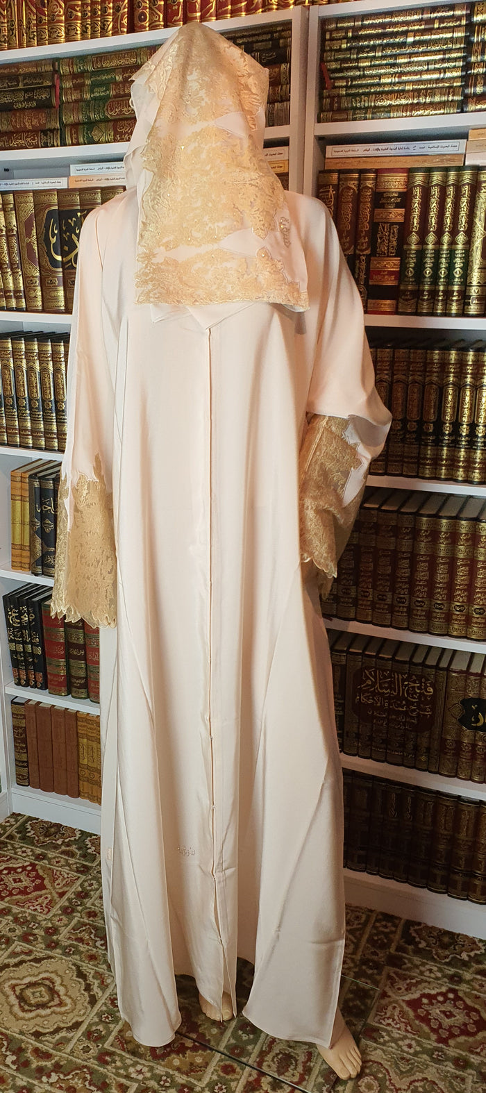 Lace Abaya Set