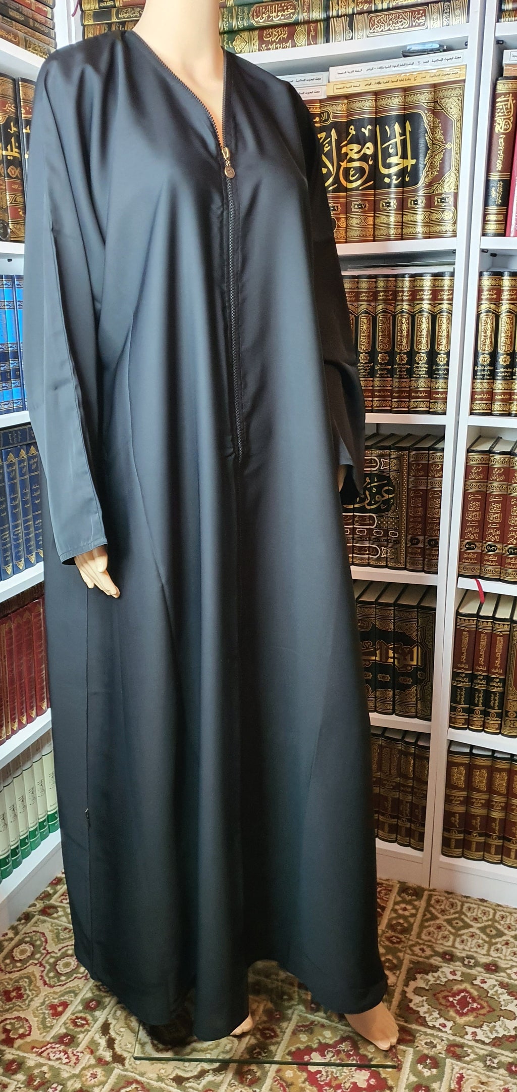 Zip Styled Abaya - BAIT AL ABAYA