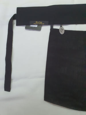 Short Silver Logo Niqab Tie Backs - BAIT AL ABAYA