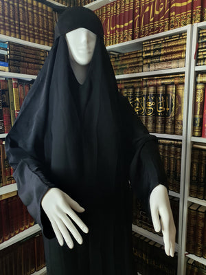 Full Sleeve Jilbab Tie Backs