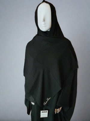 Bedoon Essm Embroidered Signature Hijab Shawl