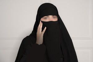 Chiffon Niqab / Hijab Combi