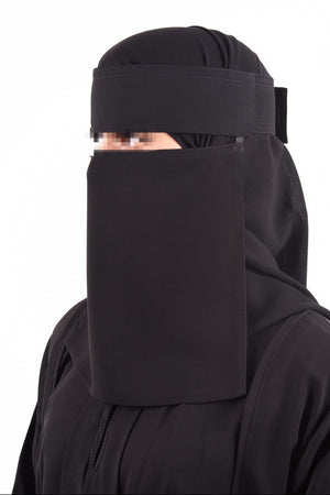 Velcro Short Niqab