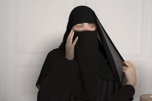 Chiffon Niqab / Hijab Combi