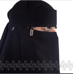 Al Shal Single Layer Charm Niqab