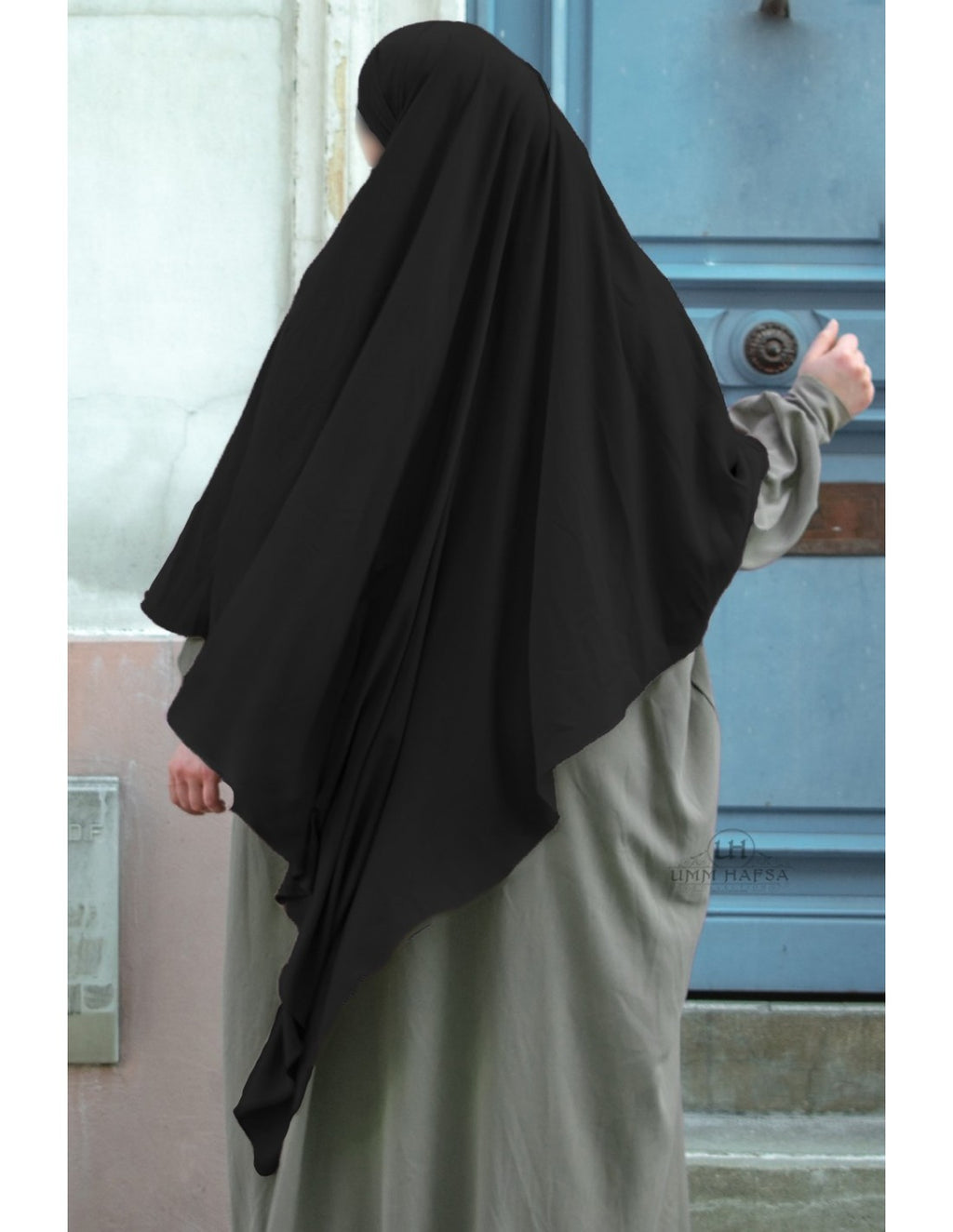 Triangle Khimar - Black