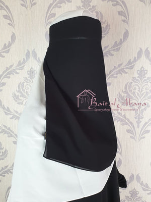 Standard Two Layer Niqab 2 - BAIT AL ABAYA