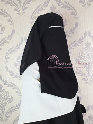 Standard Two Layer Niqab 2 - BAIT AL ABAYA