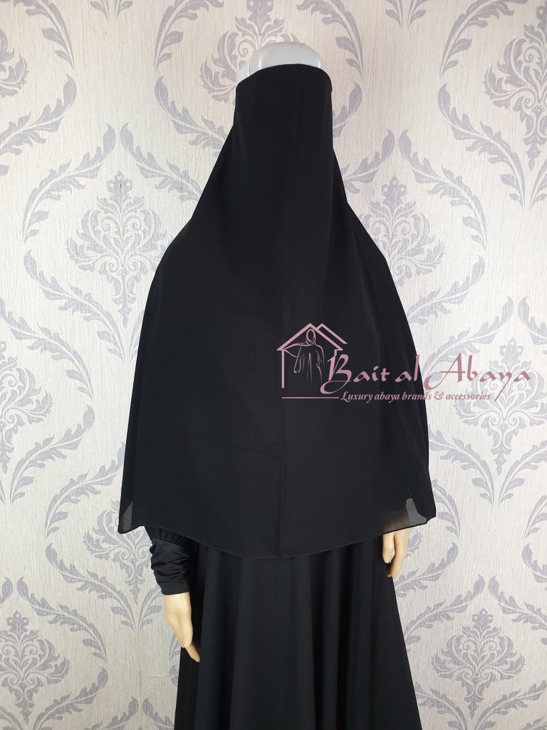 Three Layers XLarge Niqab - BAIT AL ABAYA