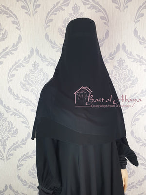 Two Layer X Large Niqab - BAIT AL ABAYA