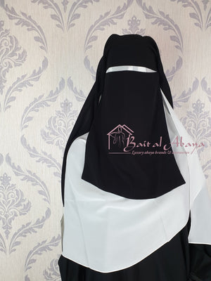 Two Layer X Large Niqab - BAIT AL ABAYA