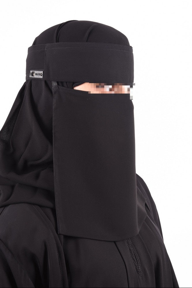 Shader Velcro Short Niqab